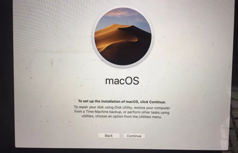 cài macOS mojave lên máy Mac không được hỗ trợ hình 11