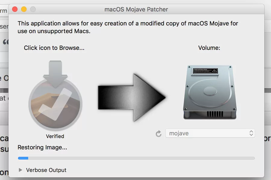 cài macOS mojave lên máy Mac không được hỗ trợ hình 7
