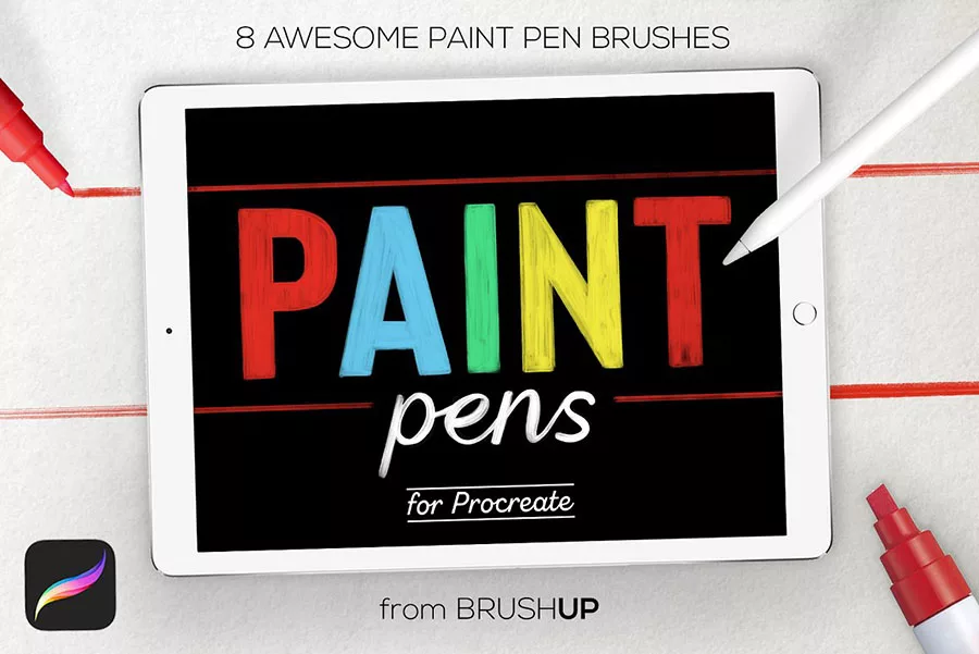 Paint Pens for Procreate