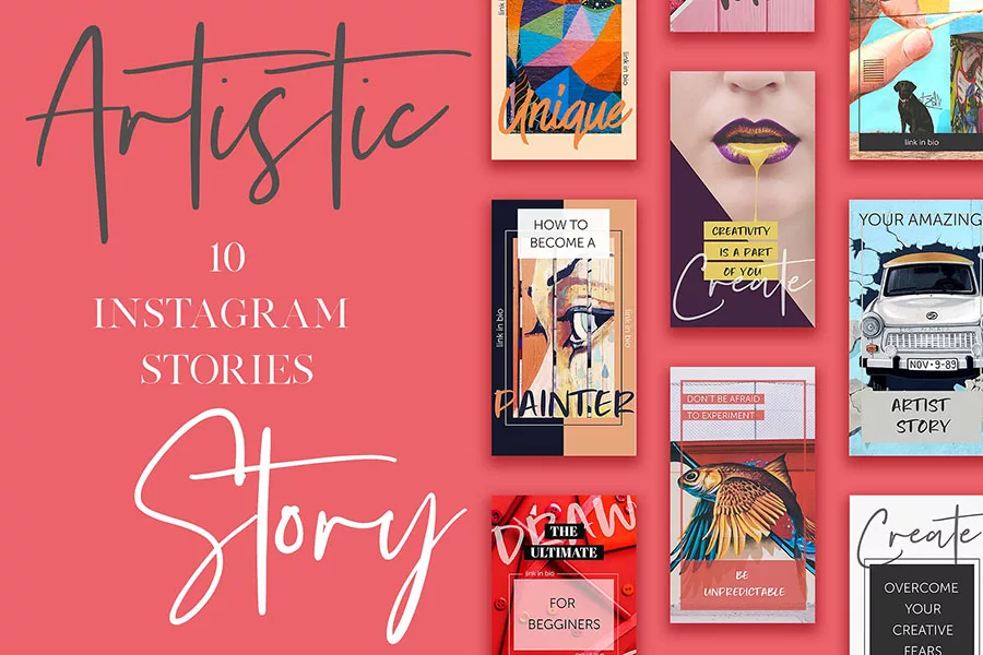 Artistic Instagram Stories Pack