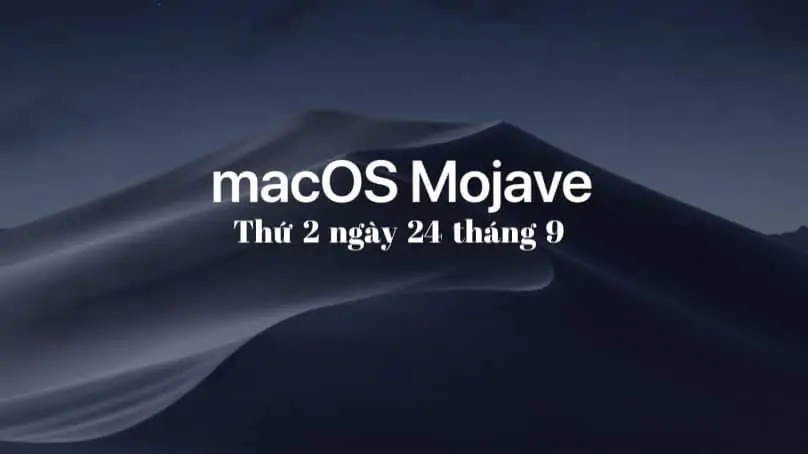 macOS mojave bản chính thức
