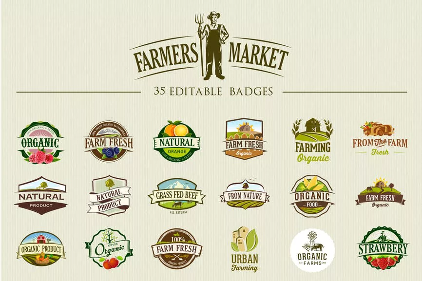 36 Organic Food Labels And Badges