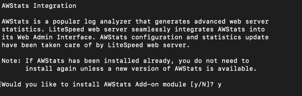 Cài đặt lightspeed web server free starter 13