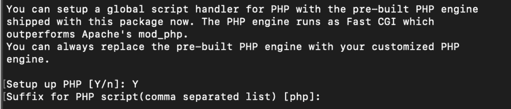 Cài đặt lightspeed web server free starter 17