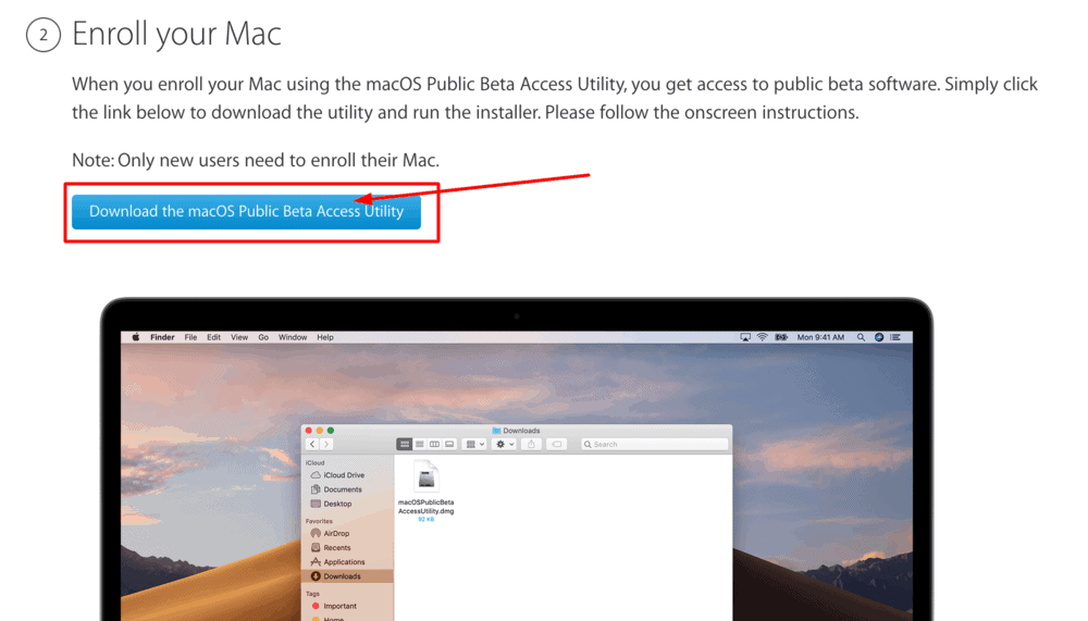 Cách cài đặt macOS 10.15 Catalina Public Beta